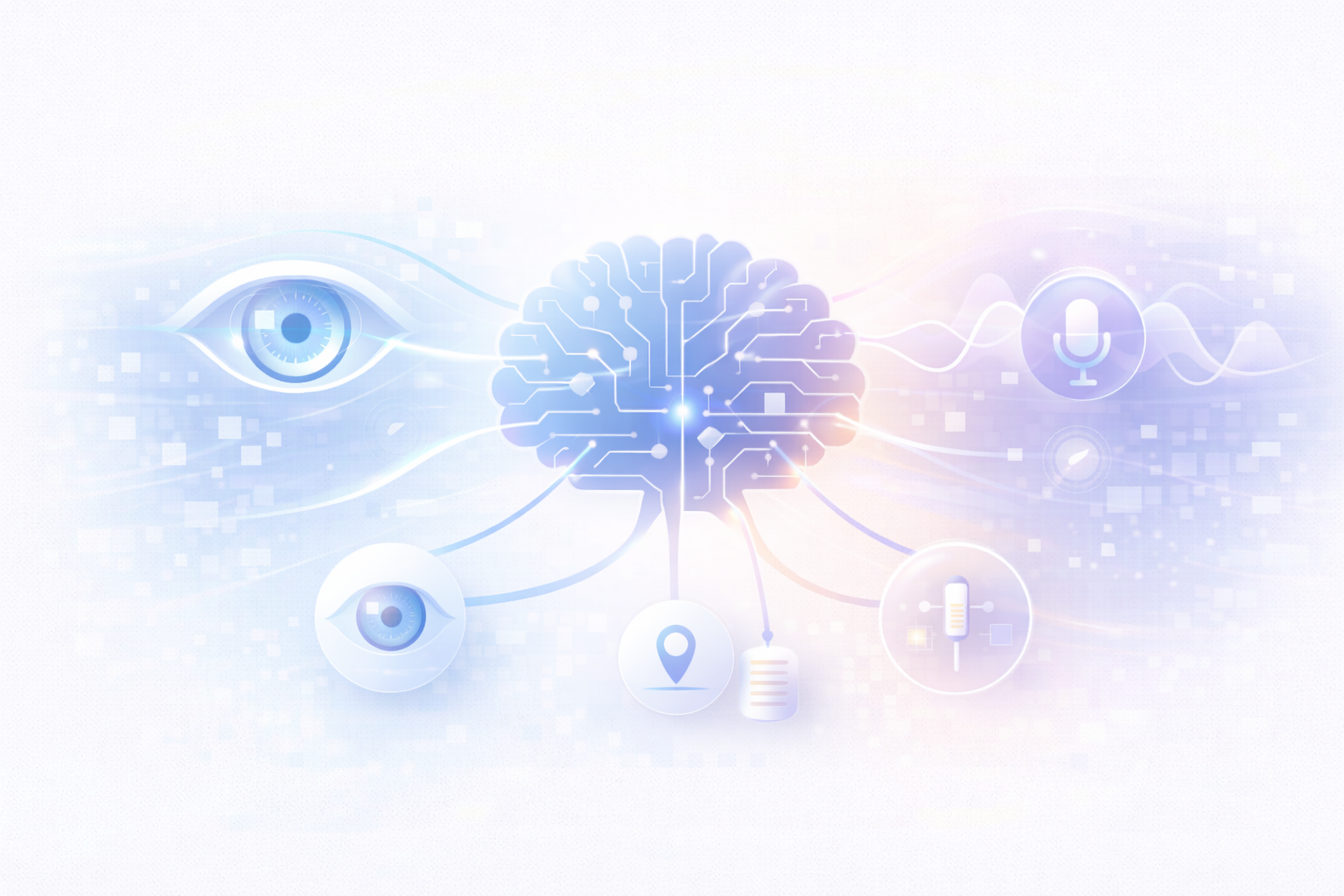 What AI and machine perception are and how machines sense information
