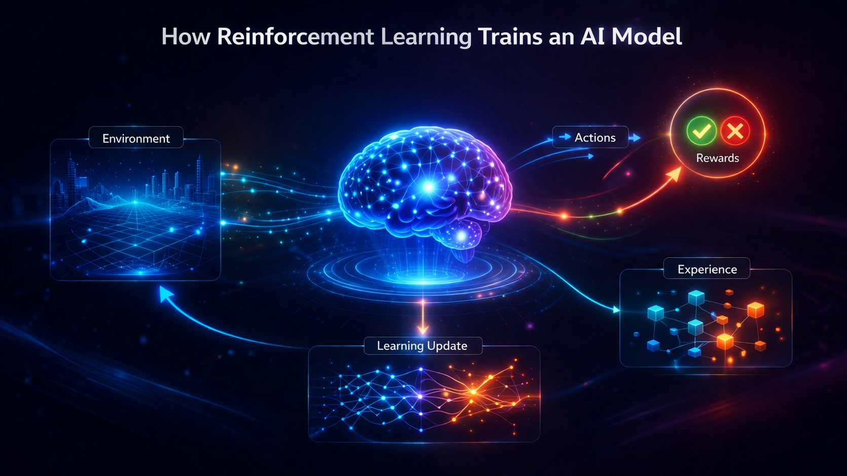 reinforcement learning training process