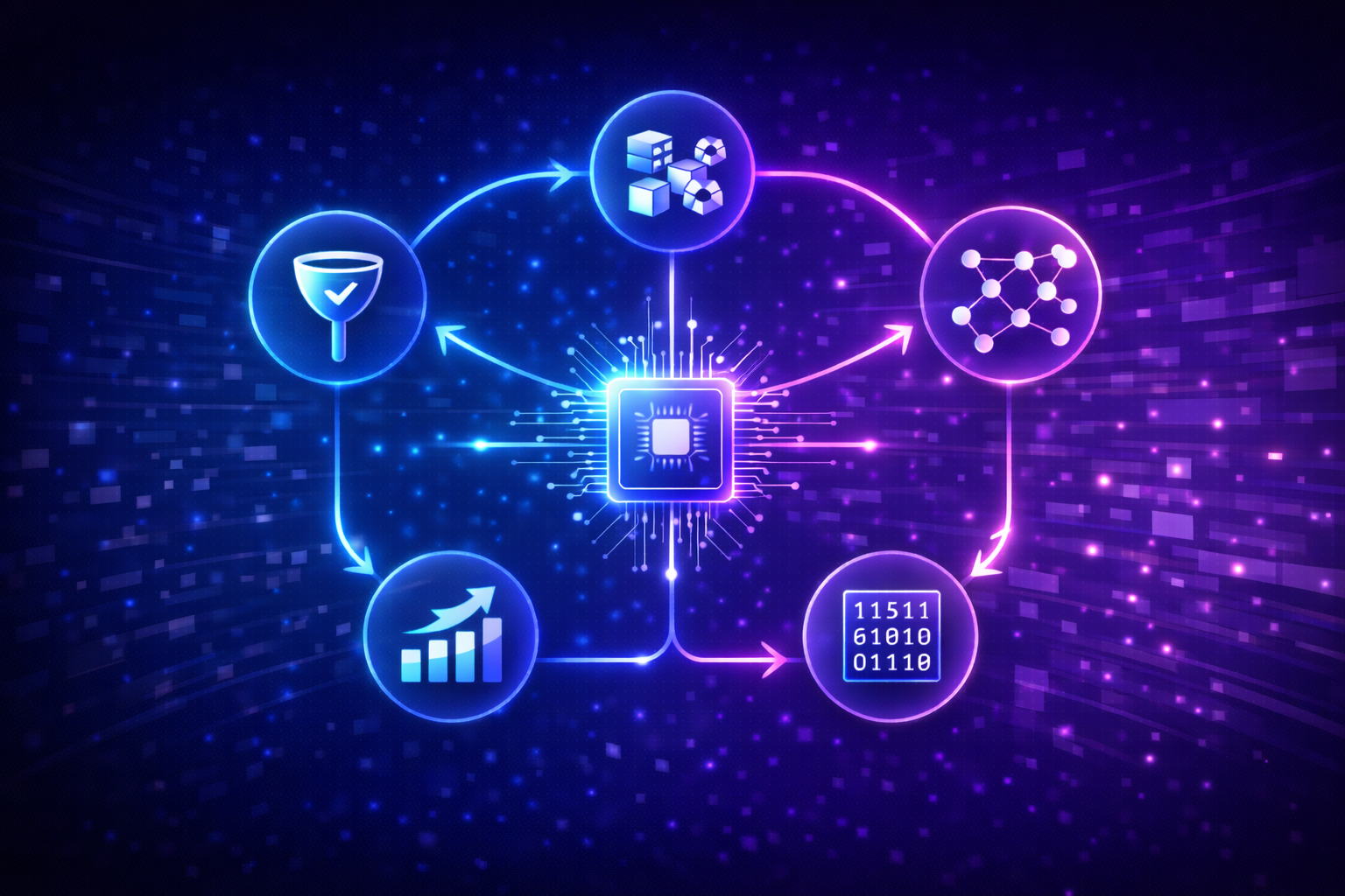 Diagram showing different types of data preprocessing techniques in machine learning