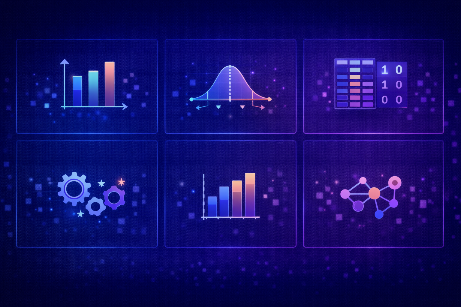 Different types of feature engineering techniques including scaling, encoding, and feature creation